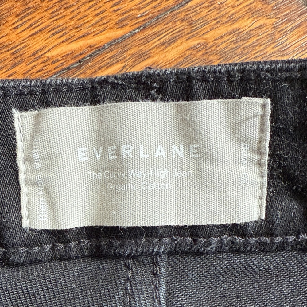 Everlane The Curvy Way-High Jean in Coal - Picture 2 of 4